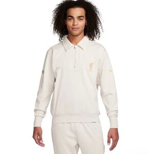 Nike LeBron James Liverpool FC Men's Standard Issue Dri-FIT 1/4-Zip Basketball S